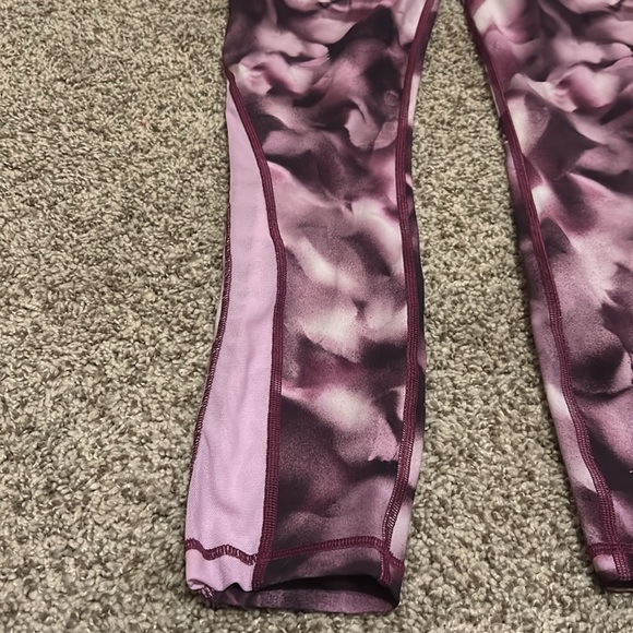 Lululemon Train Times Blush Blossom Alpine White Candy Pink Leggings - Picture 10 of 16